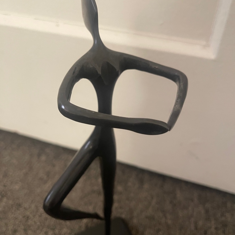 Vintage IKEA - Bodrul Khalique Black Dancing Ballerina Sculpture Figure - Picture 3 of 7